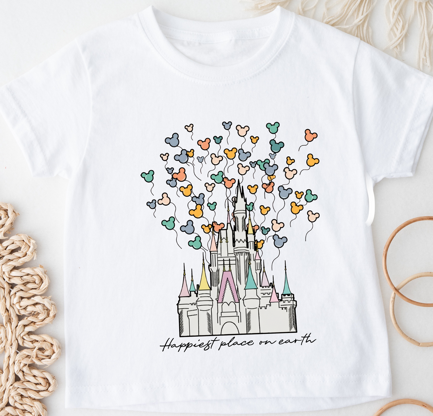YOUTH Happiest Place On Earth Balloons DTF
