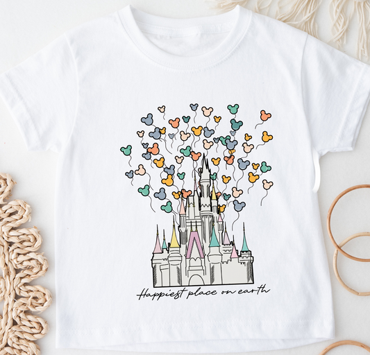 YOUTH Happiest Place On Earth Balloons DTF