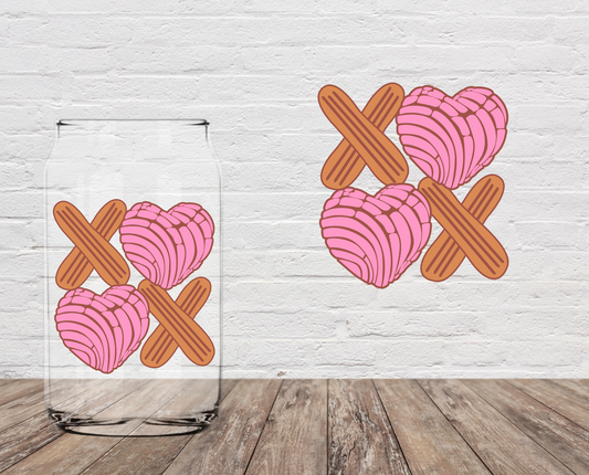 XOXO Churro & Concha 4" UV DTF