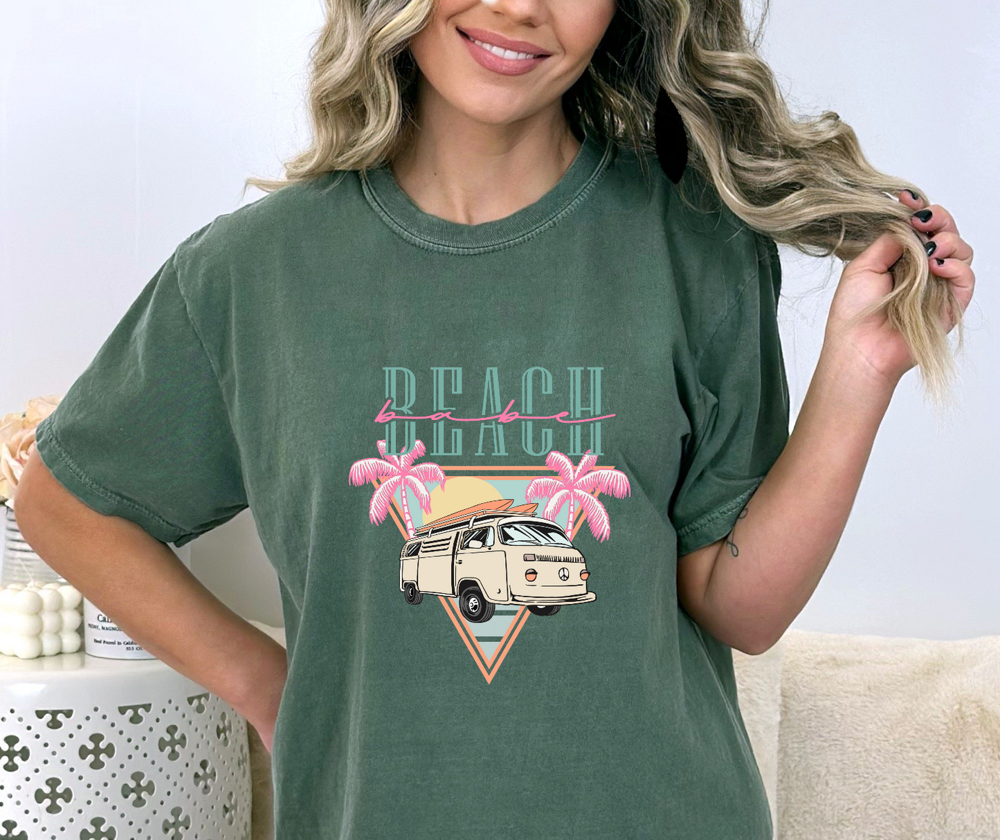 Beach Babe Van DTF Transfer