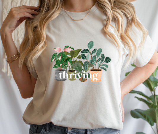 Thriving Plants DTF Transfer