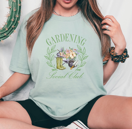 Gardening Social Club DTF Transfer