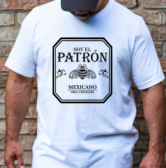 Patron Screen Print Transfer