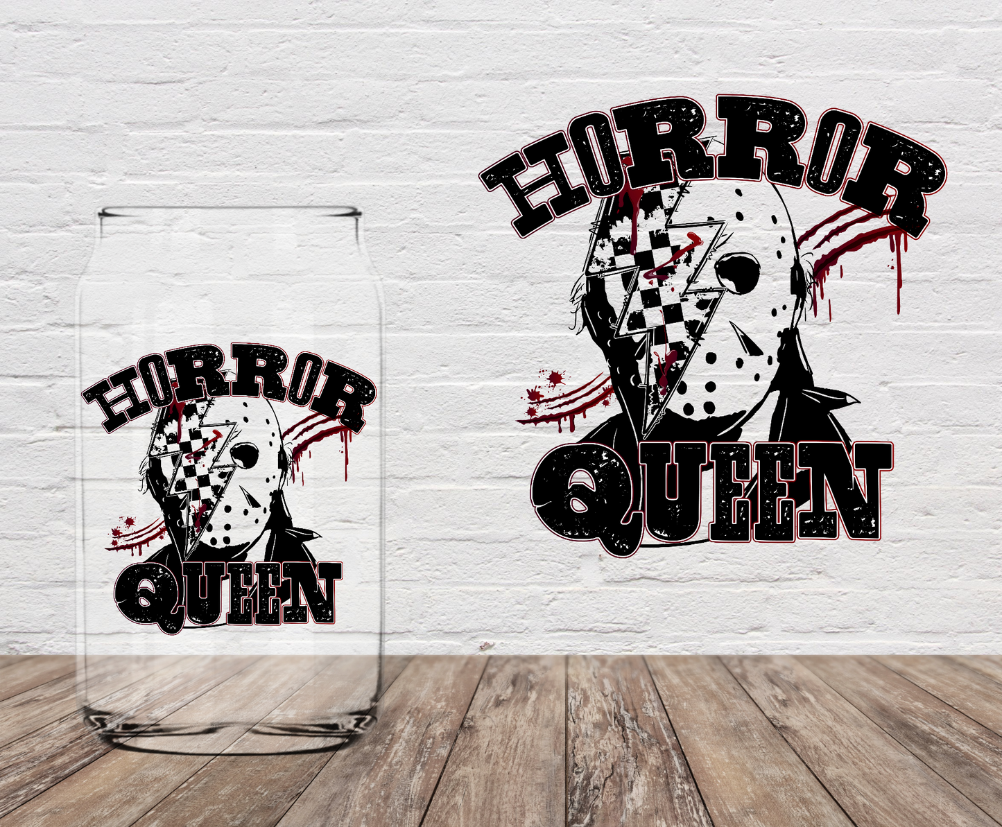 Horror Queen LAST CHANCE 4" UV DTF