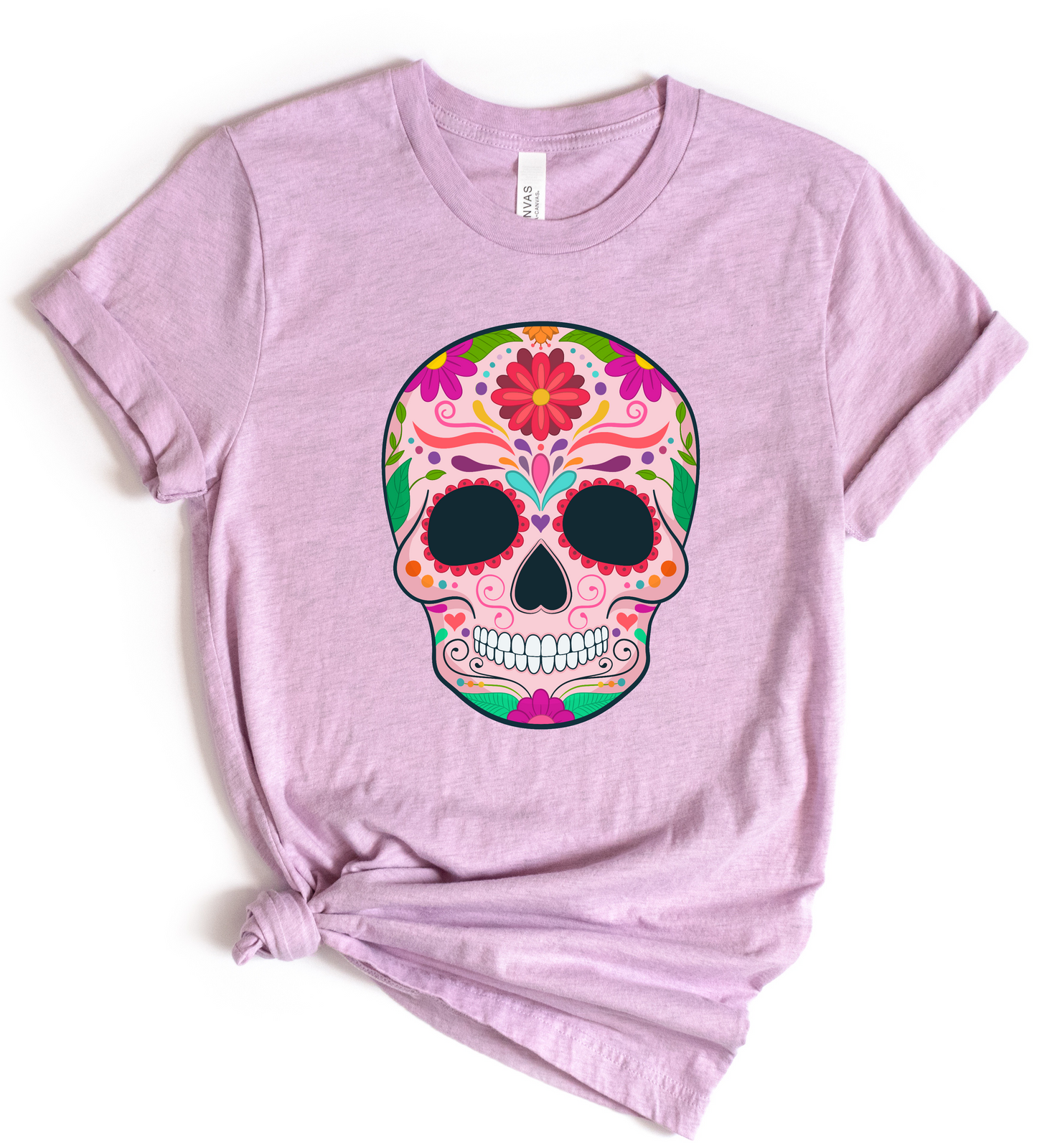 Pink Calavera DTF