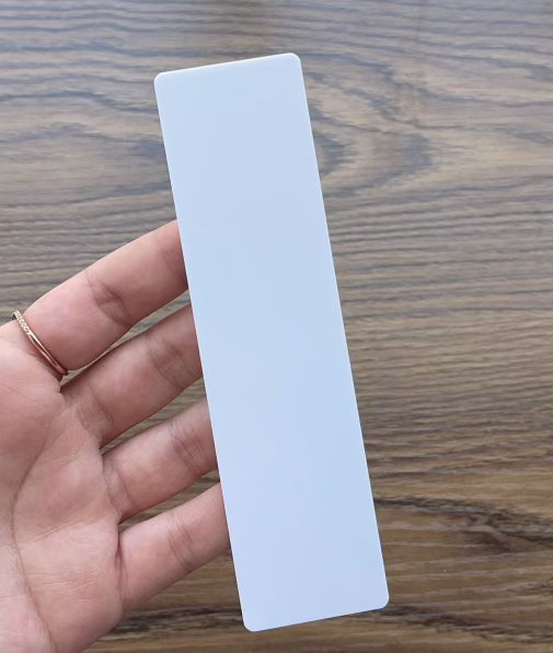 Blank Bookmarks with NO Tassel