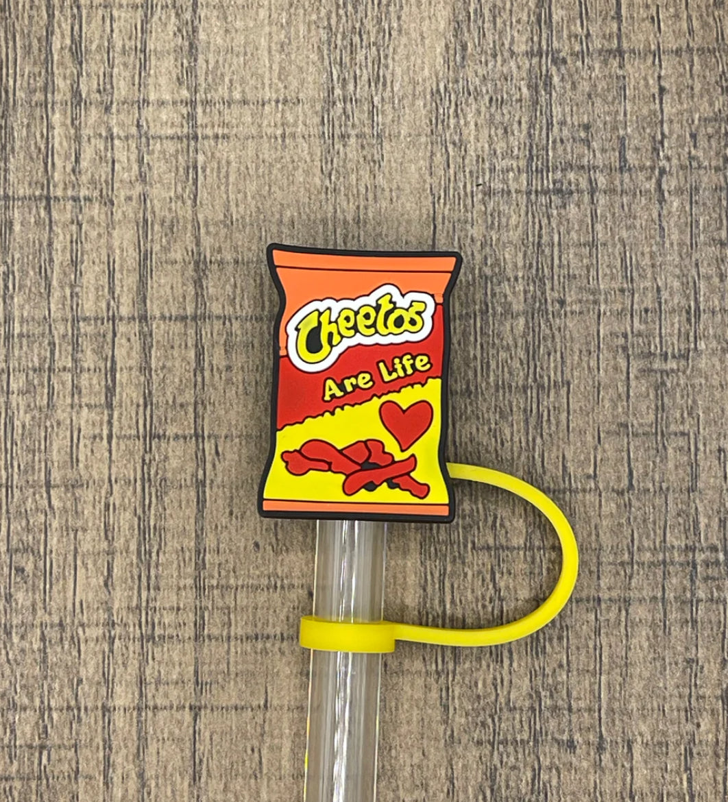 10 mm Silicone Straw Topper