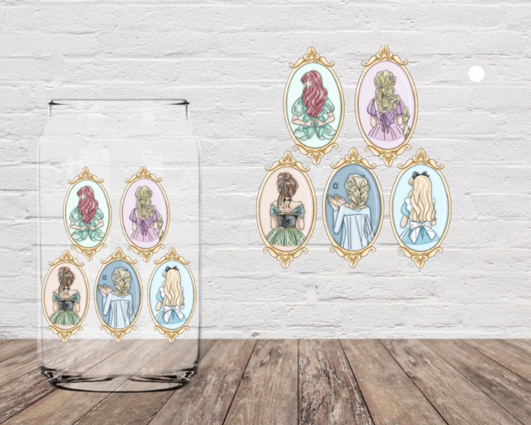 Magical Girls Frame 4" UV DTF