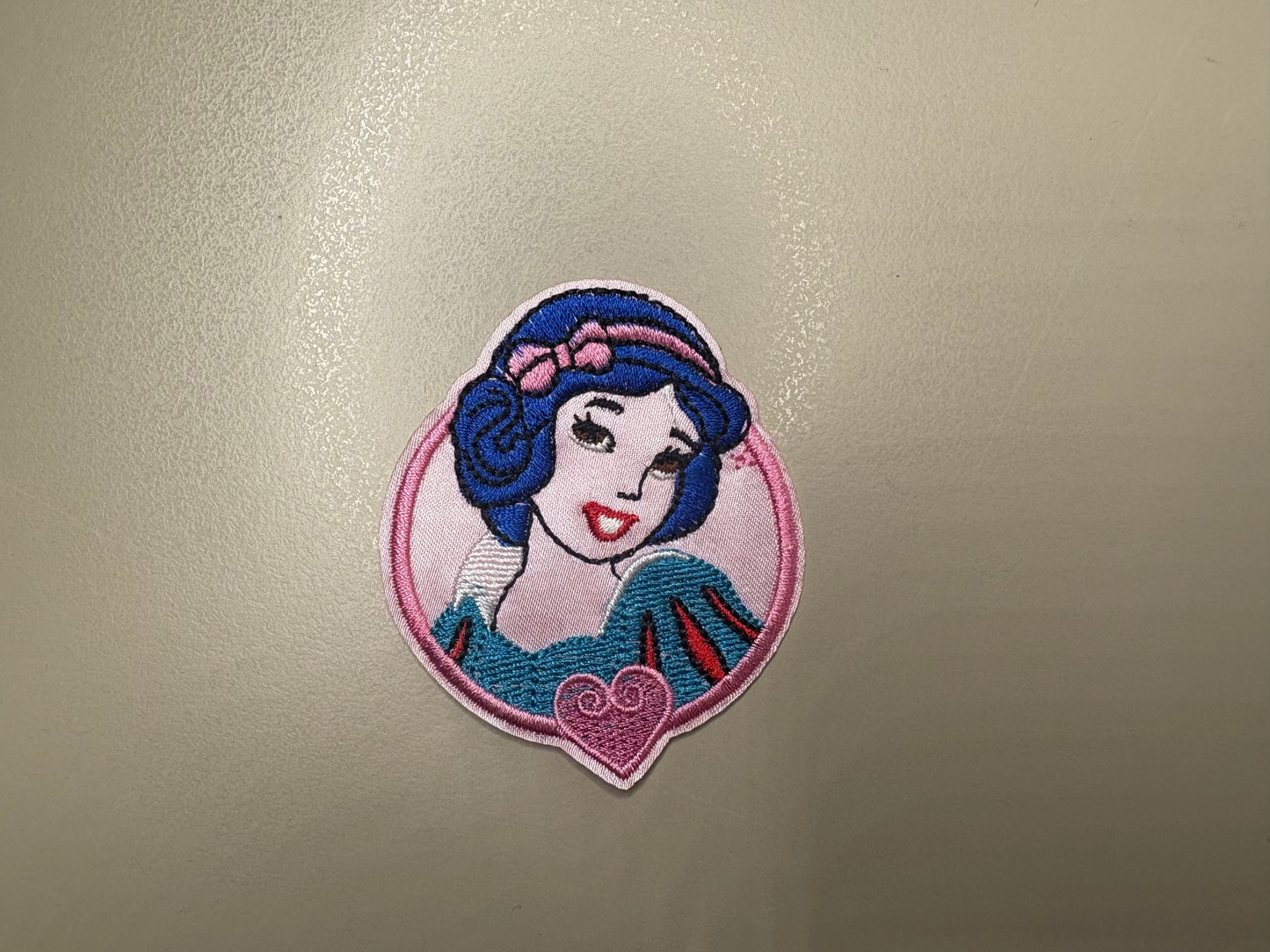 Apple Princess Embroidered Small Patches