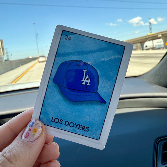 Doyers White Vinyl Sticker