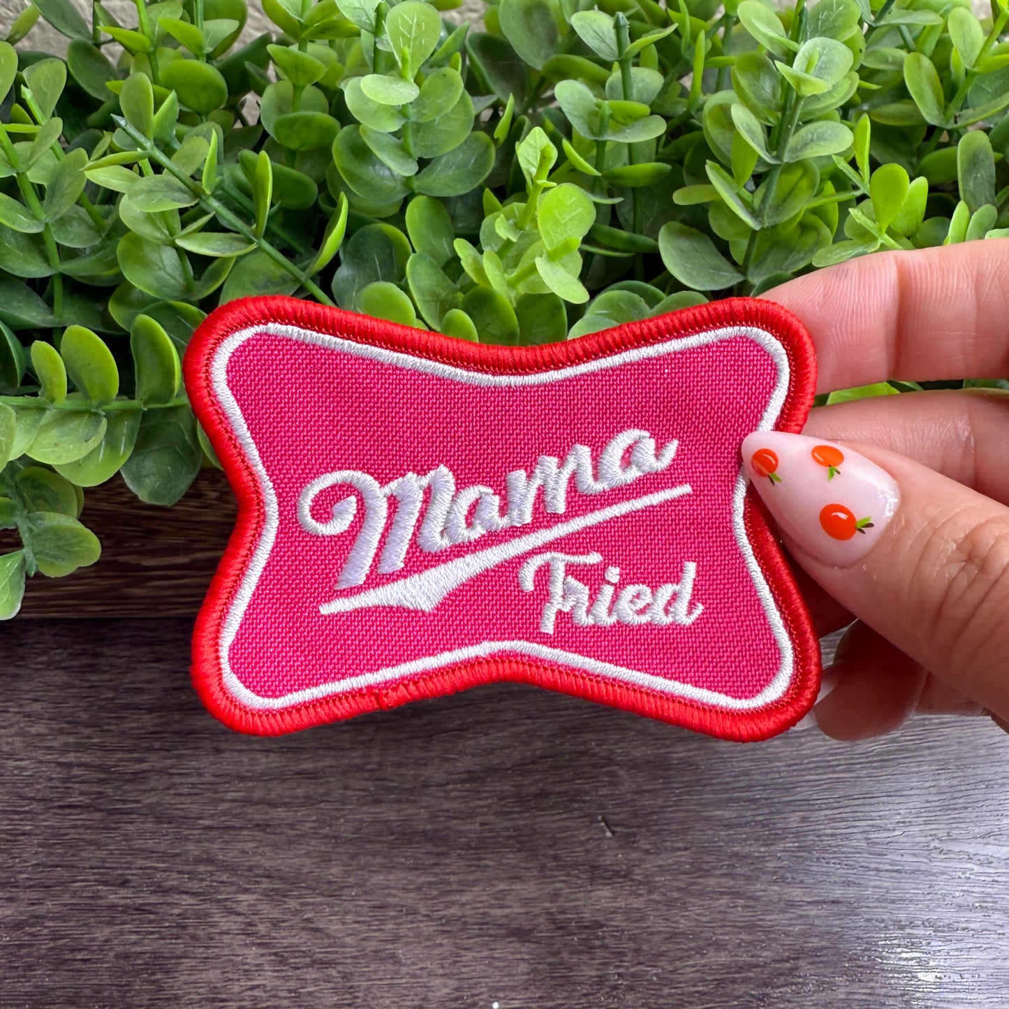 Mama Tried Embroidered Hat Patches