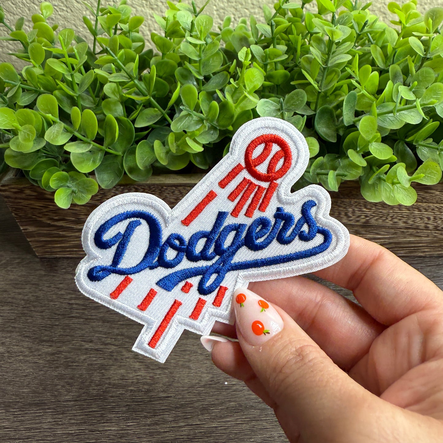 Dod Baseball Embroidered Small Patches