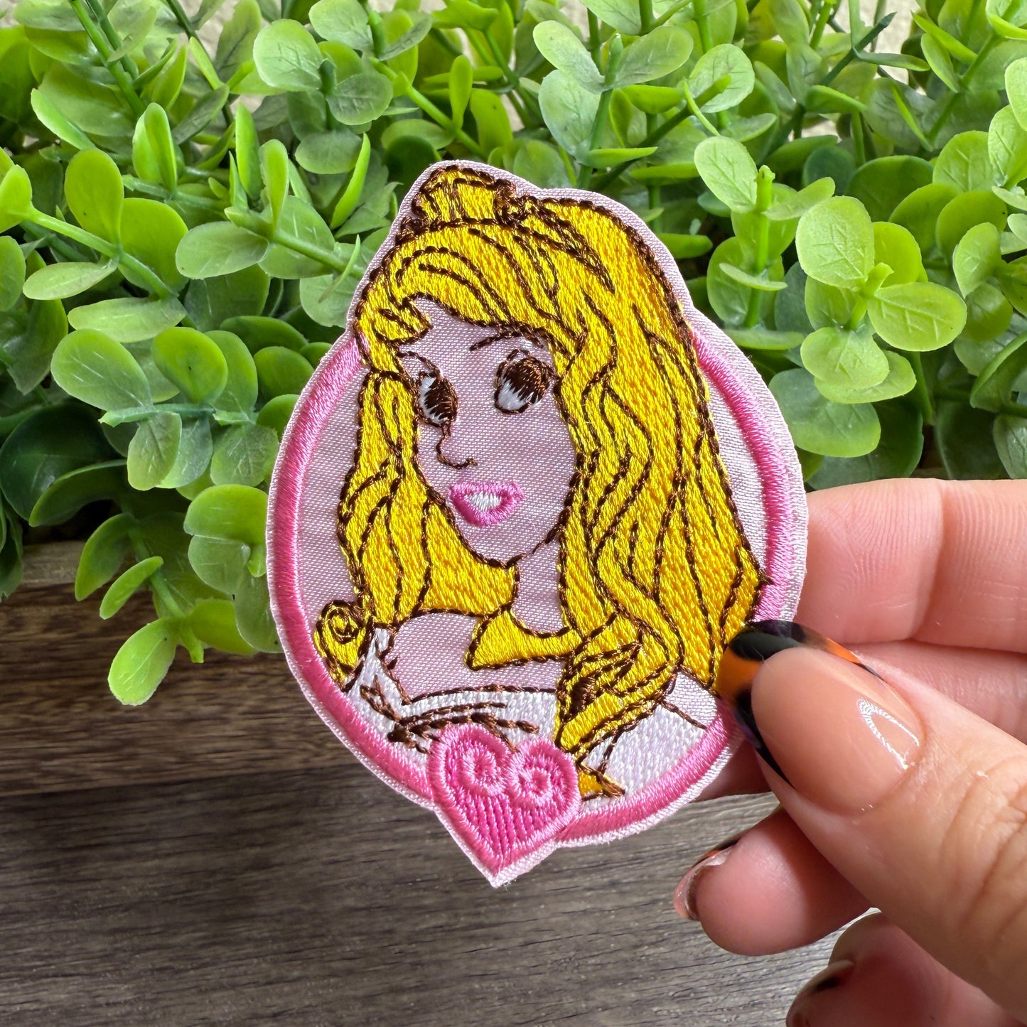 Sleeping Princess Embroidered Small Patches