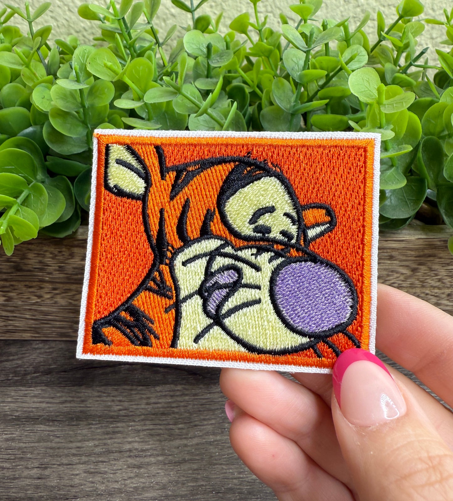Tiger  Embroidered Small Patches