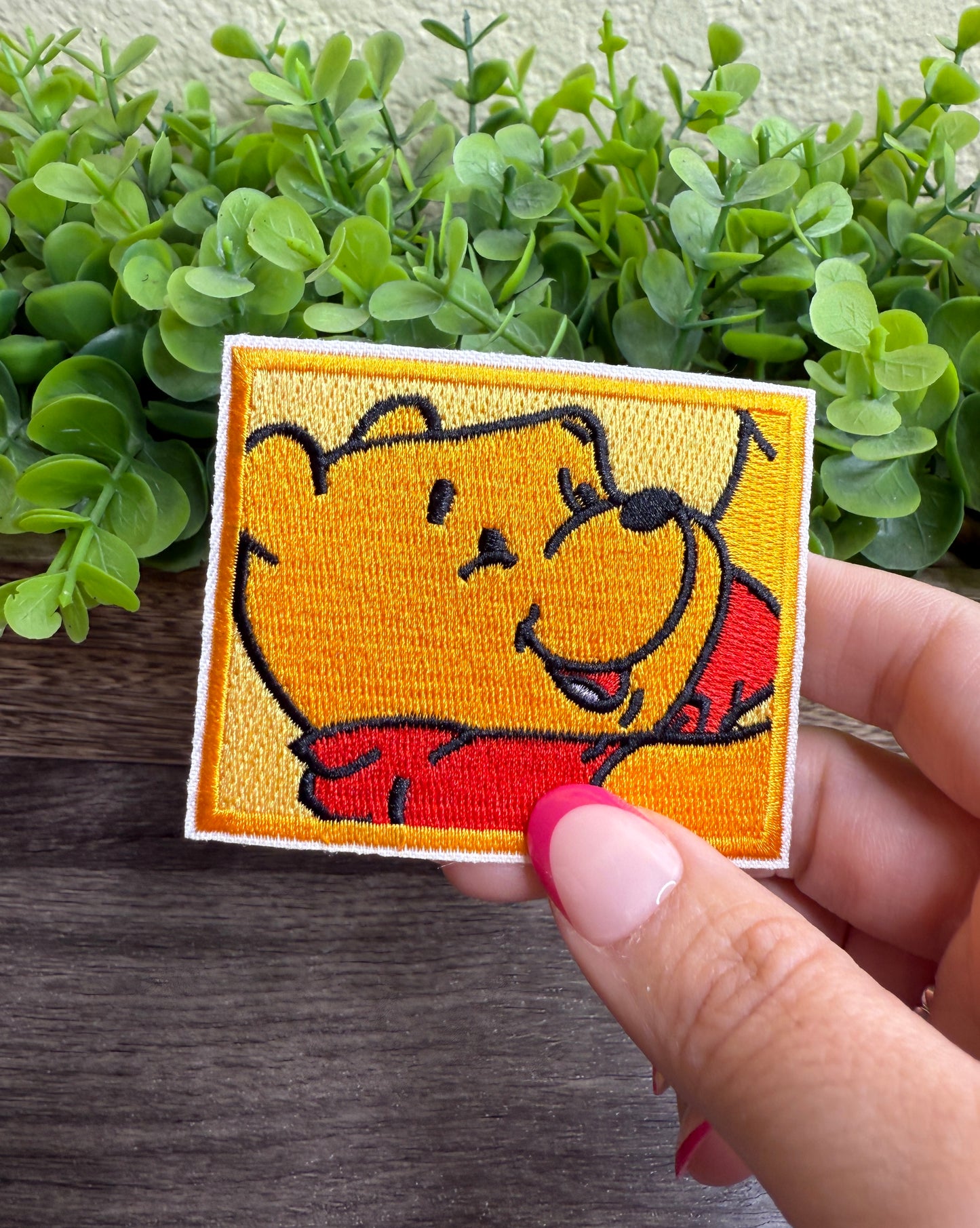 Bear Embroidered Small Patches