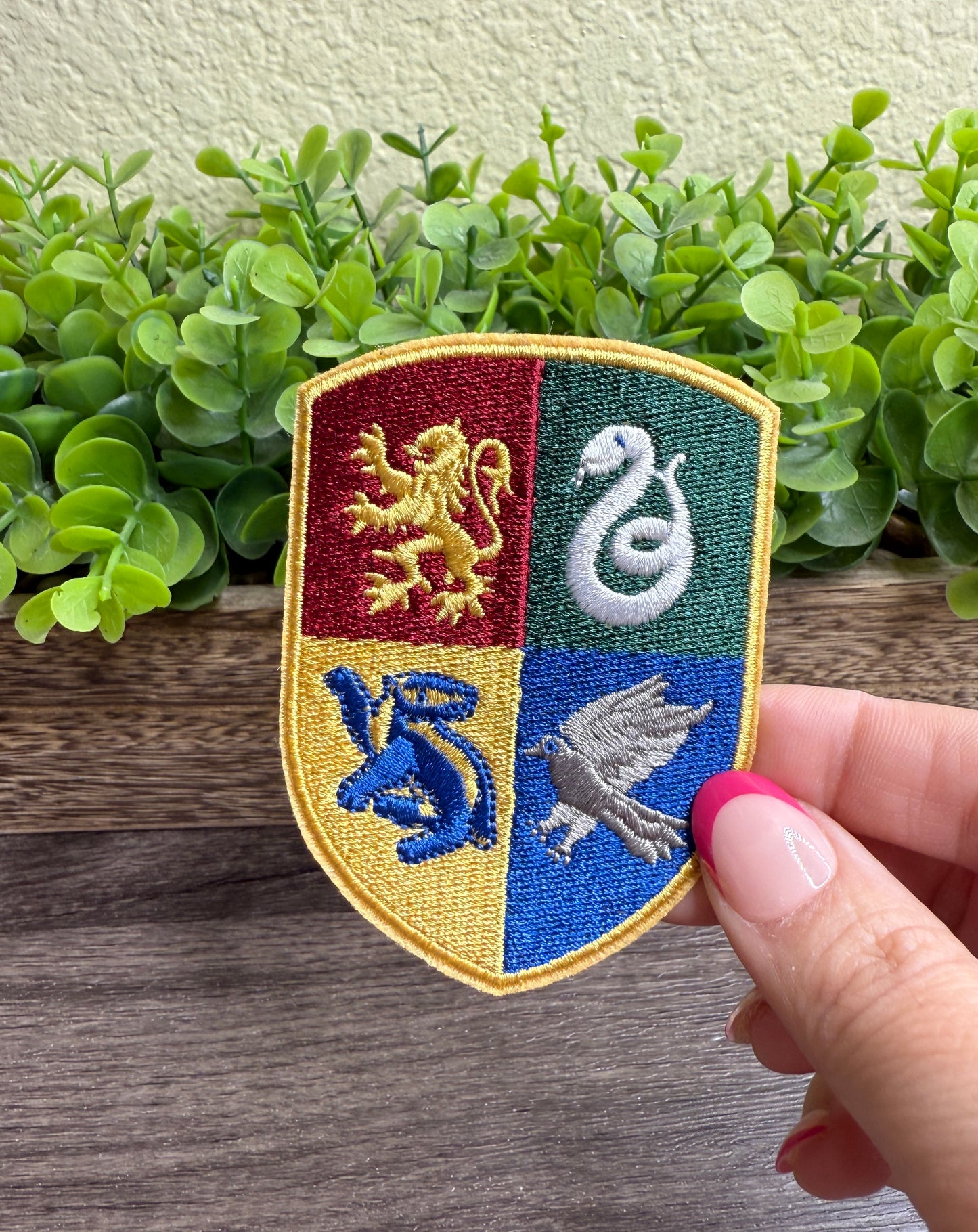 Wizard Embroidered Small Patches