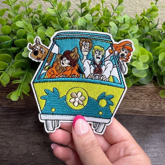 Scoobs Embroidered Small Patches
