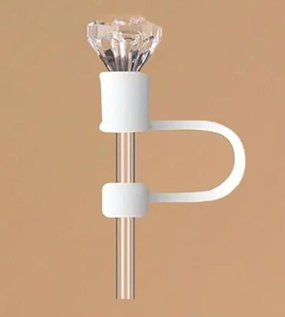 8mm Diamond Straw Topper