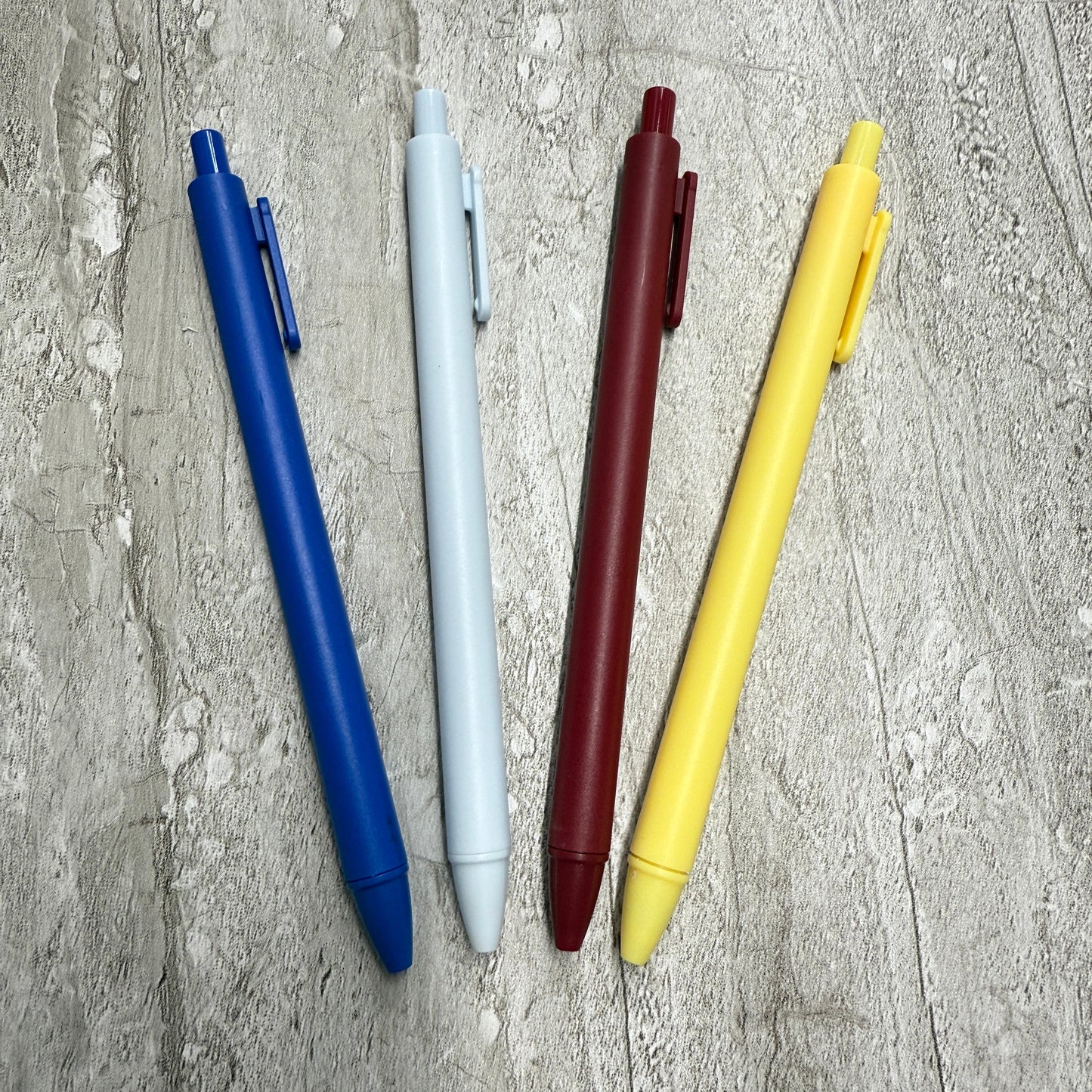 Blank Pens- 4 Colors Available