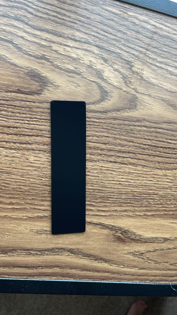 Blank Bookmarks with NO Tassel