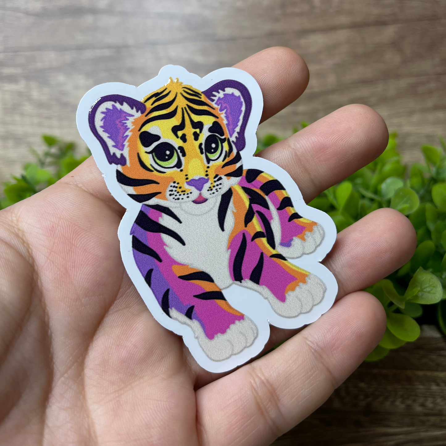 Tiger Vinyl Sticker