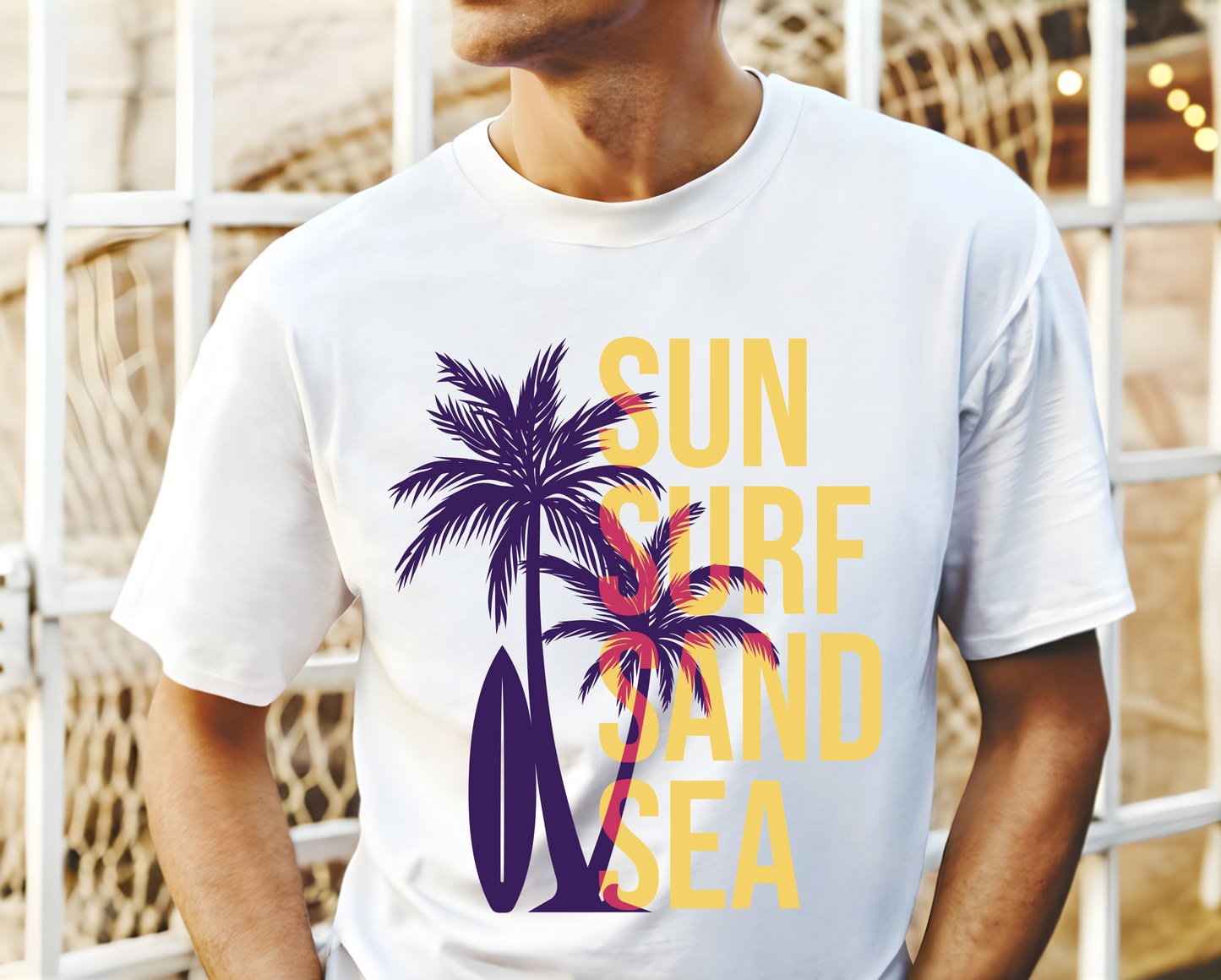 Sun Surf Sand Sea DTF