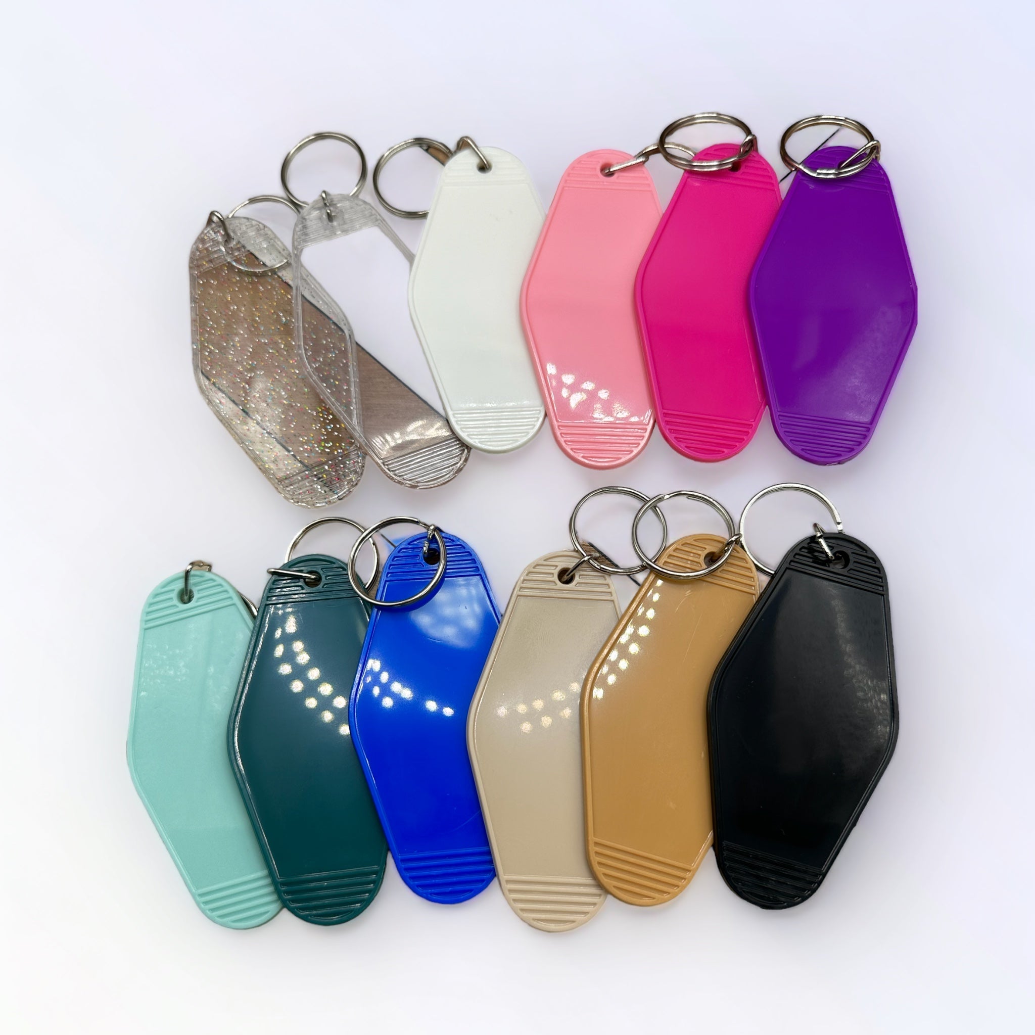 Motel Keychain Blank Solid Colors – Craftyrific