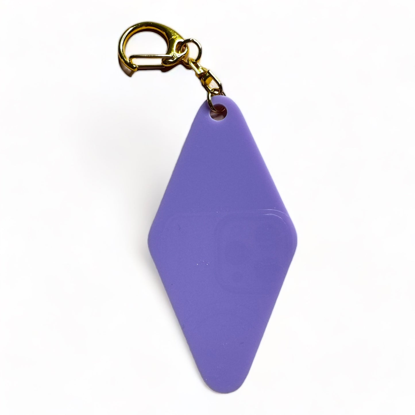 Solid Color Blank Keychains- Gold Lobster Clasp