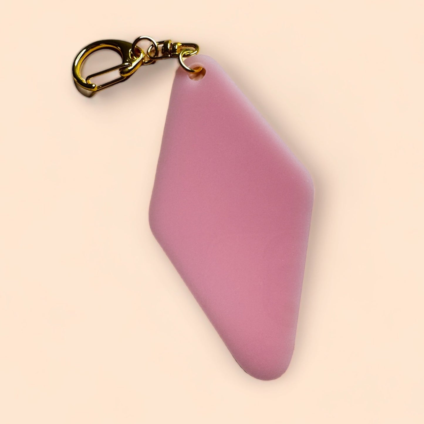 Solid Color Blank Keychains- Gold Lobster Clasp