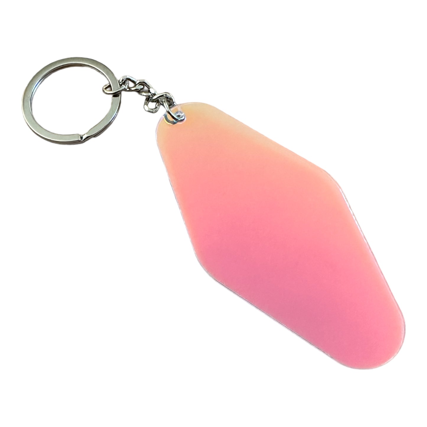 Iridescent Blank Keychains