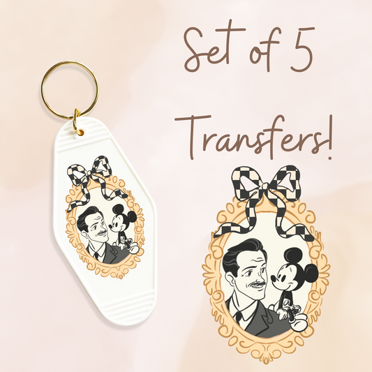 Walt Frame UV (MOTEL KEYCHAIN)