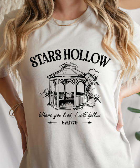 Hollow Town Screen Print Transfer