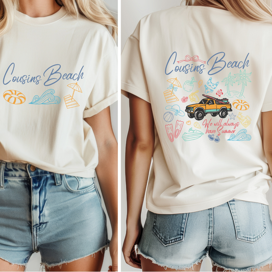 Cousins Beach Set DTF TRANSFER