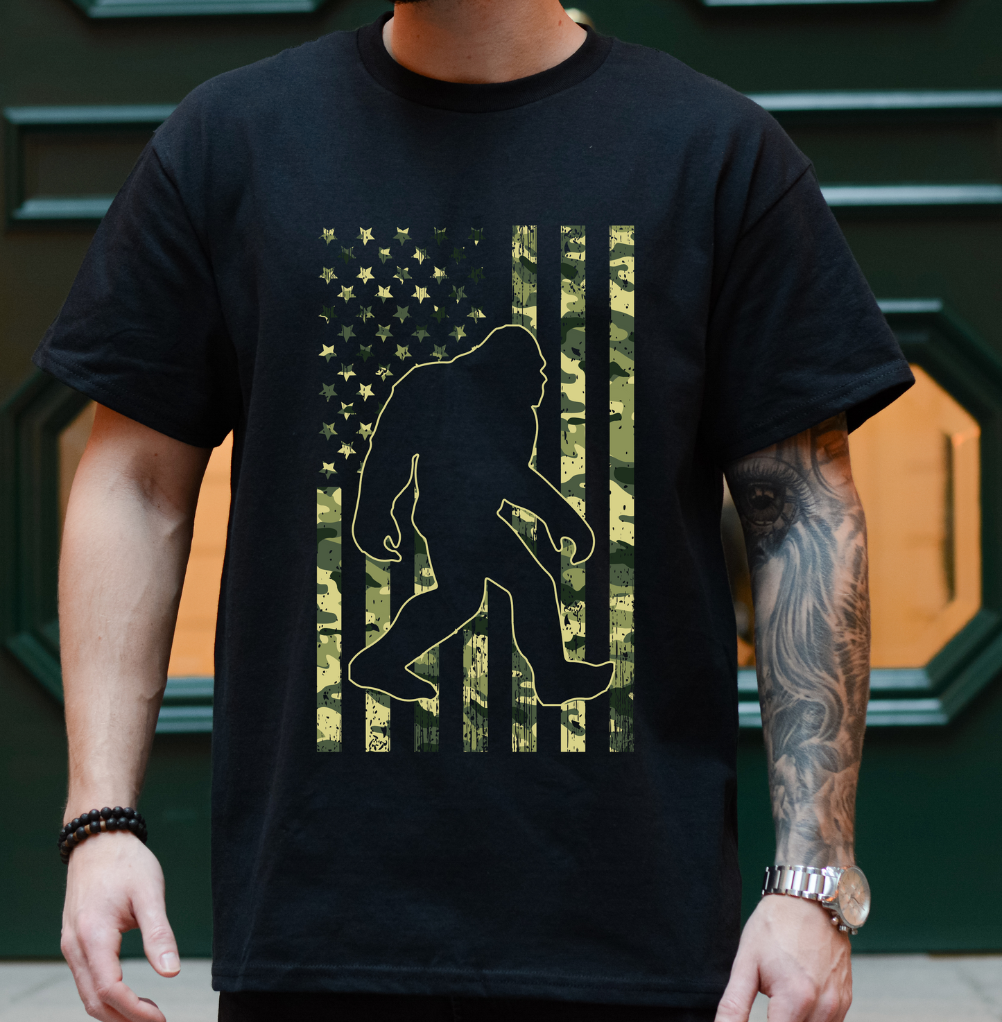 Flag Sasquatch DTF