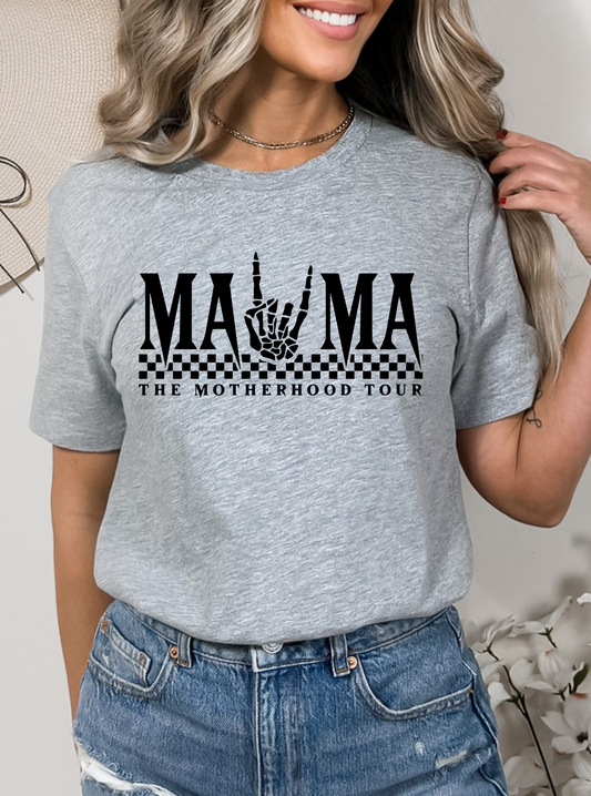 Mama Tour Screen Print Transfer