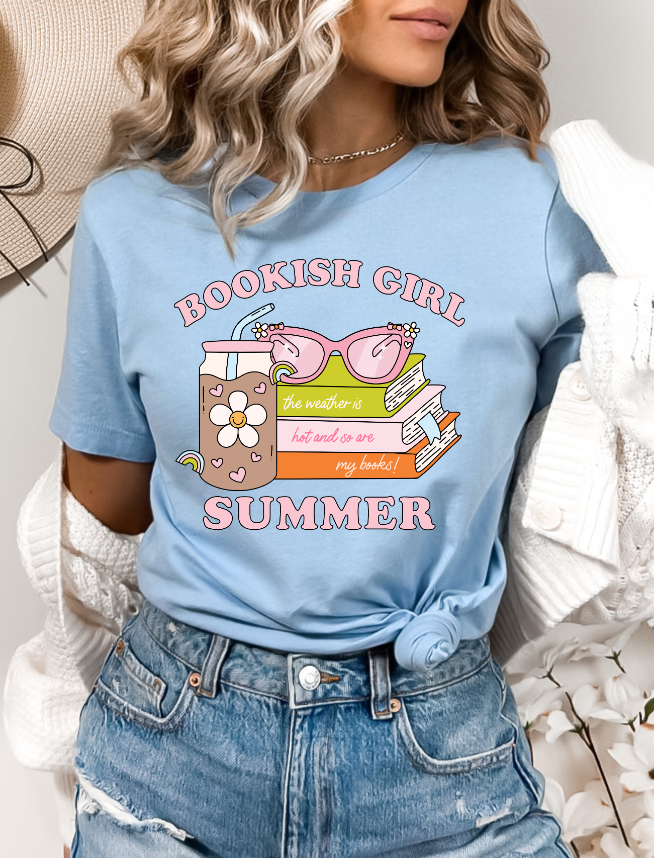 GOOD Bookish Girl Summer DTF