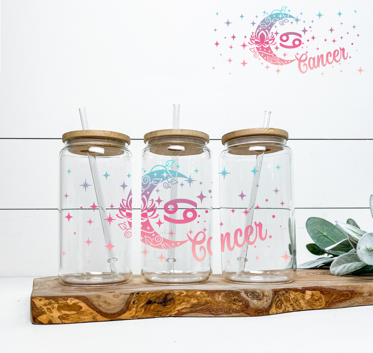 Cancer LAST CHANCE 16oz UV DTF ZODIAC