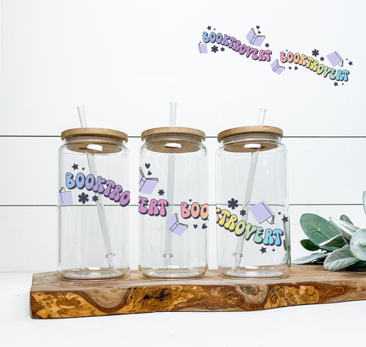 Booktrovert Stars UV DTF Wrap