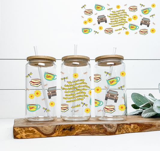 Luke's Coffee and Jeep UV DTF