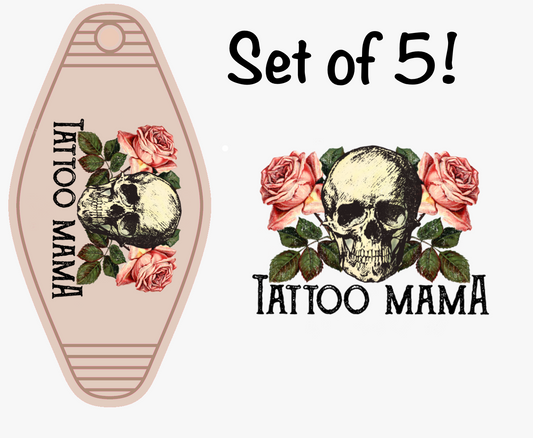 Tattoo Mama UV (MOTEL KEYCHAIN)