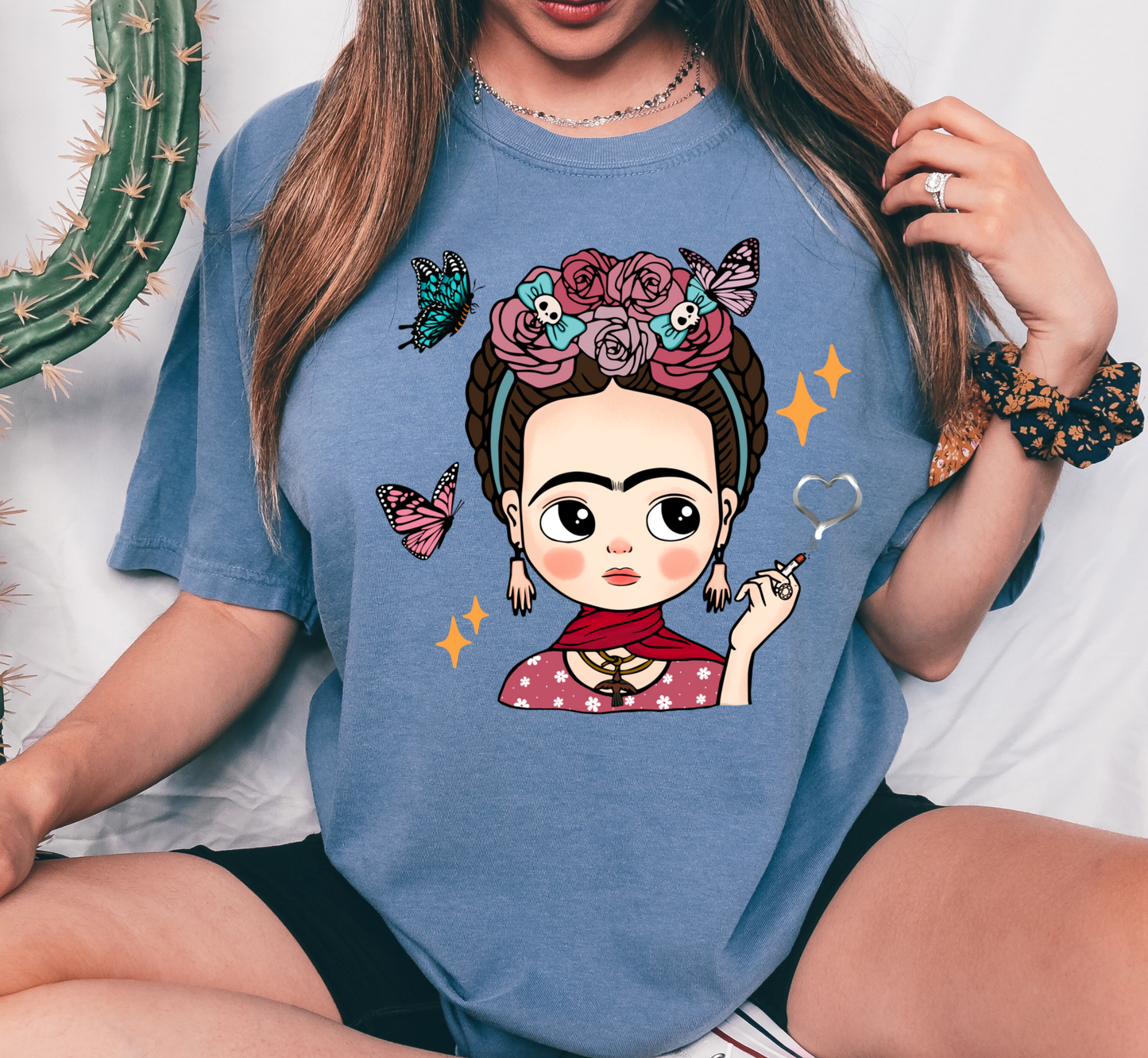 Frida & Butterflies DTF