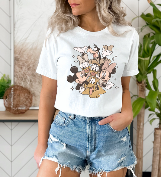 Vintage Magical Neutral Friends DTF Transfer