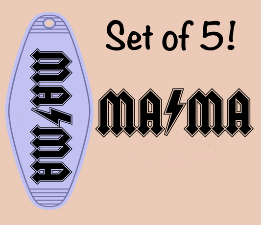 Lightning MAMA UV (MOTEL KEYCHAIN)