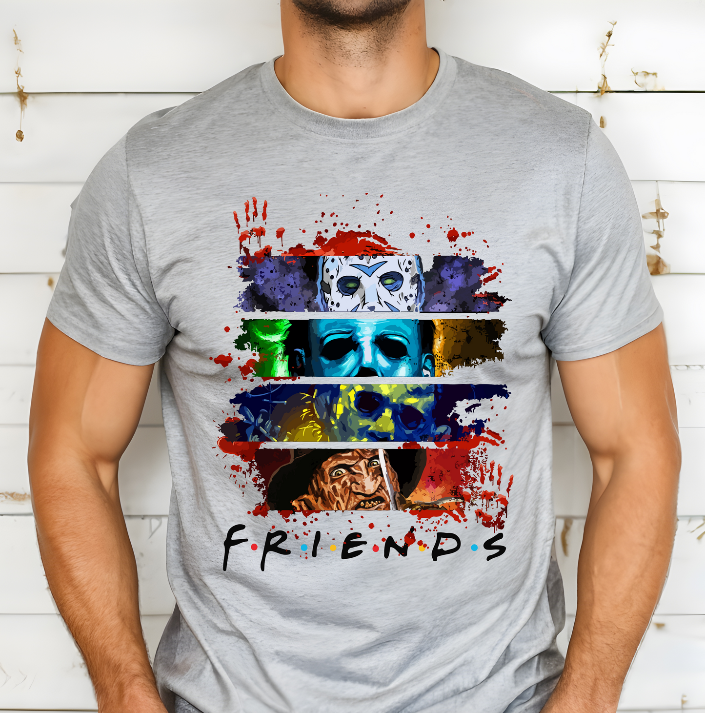 Horror Friends Men’s Size DTF