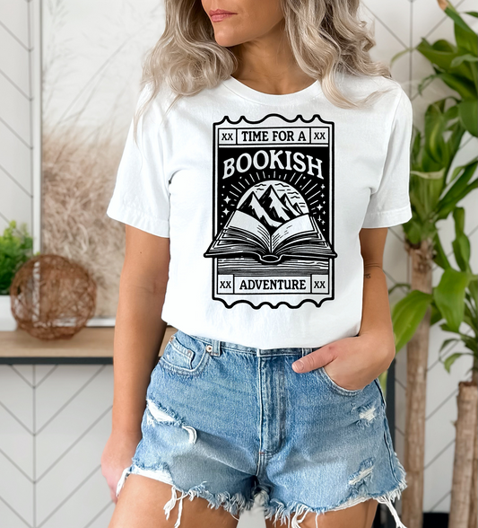 It’s Time for a Bookish Adventure Screen Print