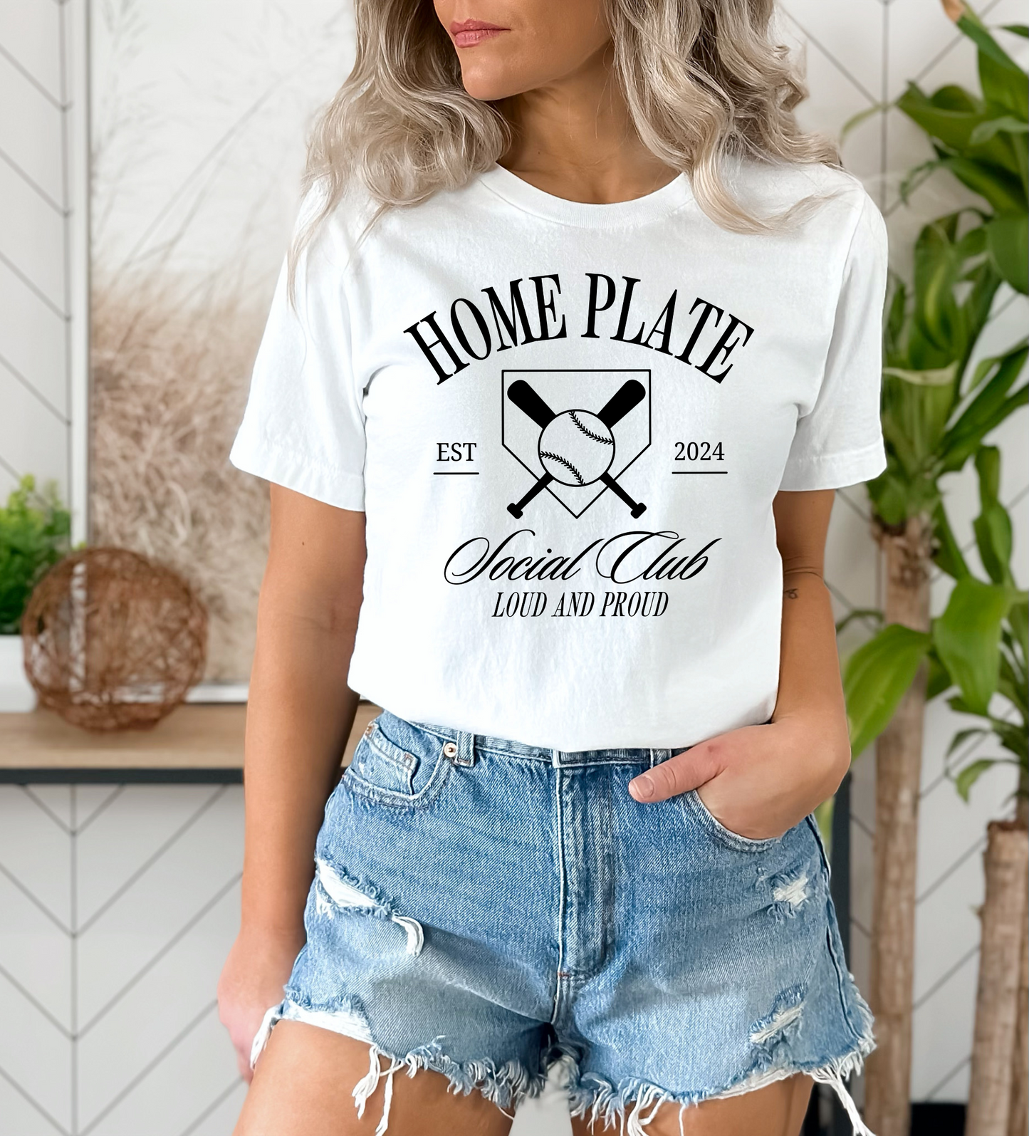 Home Plate Social Club Screen Print