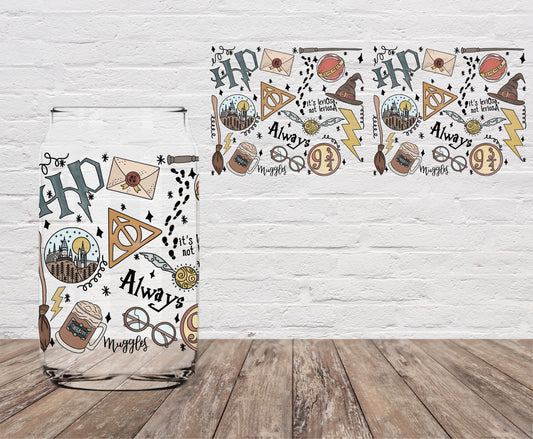 Wizard Symbols Crystal Clear UV DTF (hard goods)