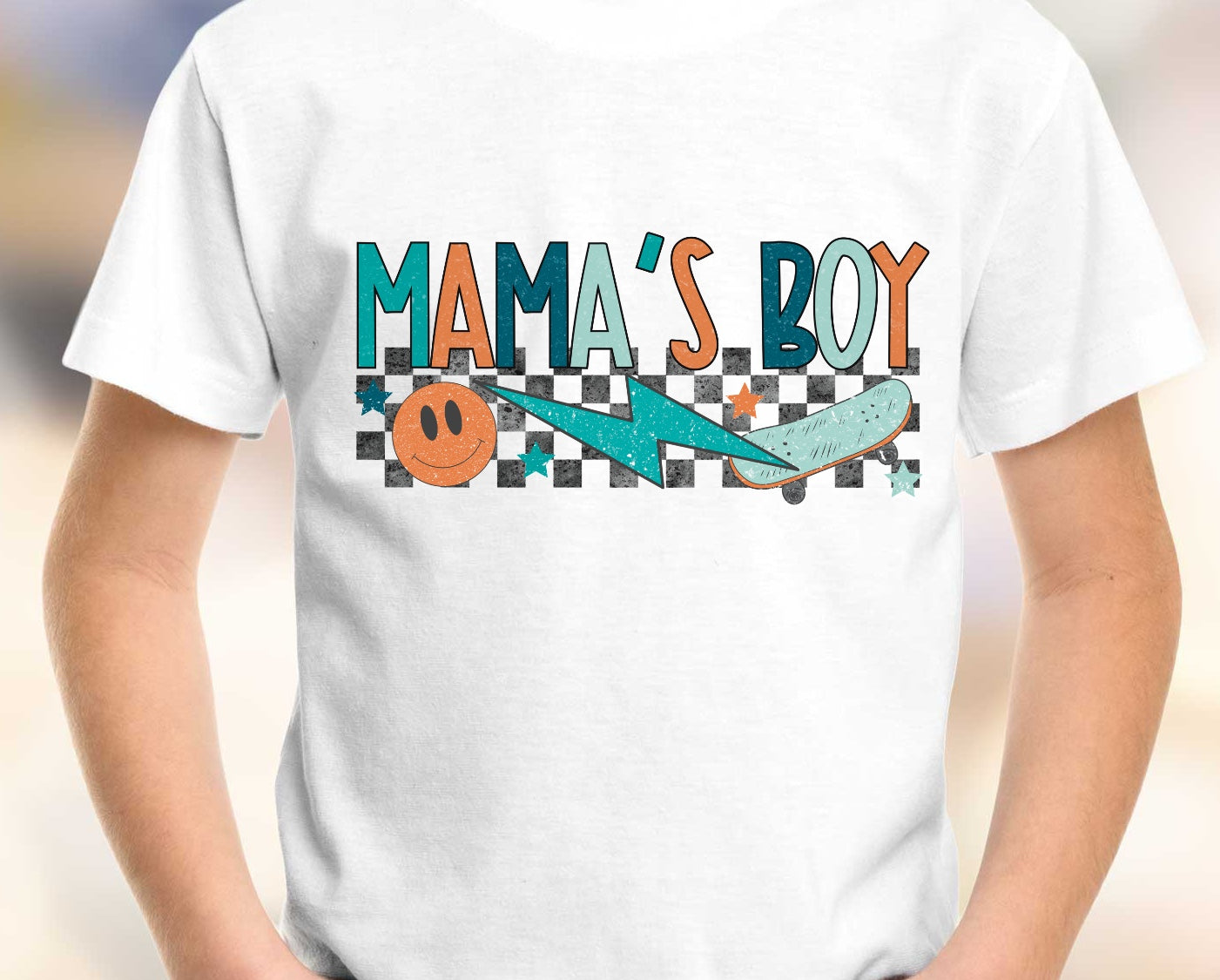 YOUTH Mama’s Boy Skateboard DTF