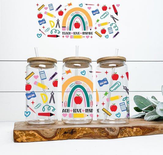 Teacher UV DTF Transfer