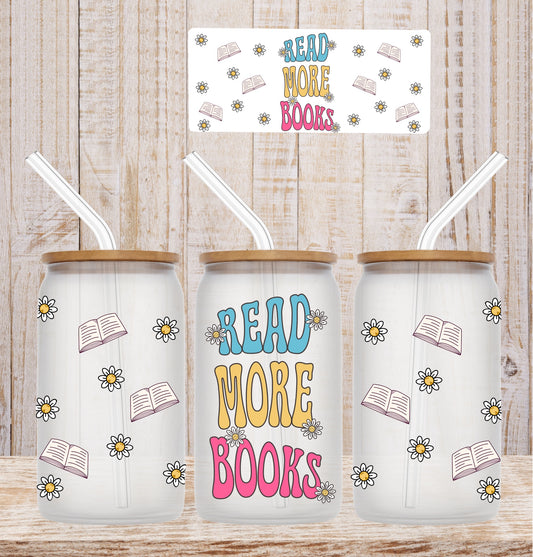 Read More Books UV DTF Wrap